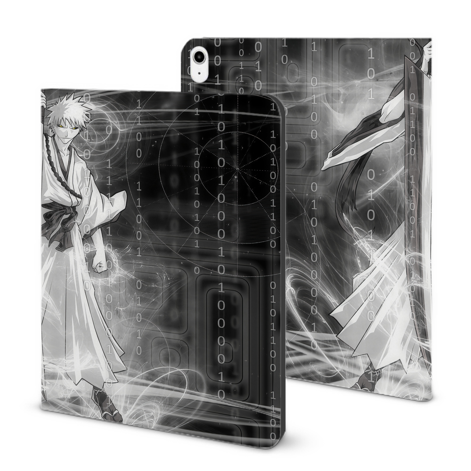 （画像用） ブリーチ BLEACH IPadケース ペンホルダー付き ブックスタイルデザイン
